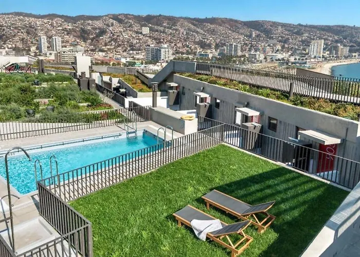Hom I Envalparaiso, Loft Ubicado En Miradorbaron Parking 1613